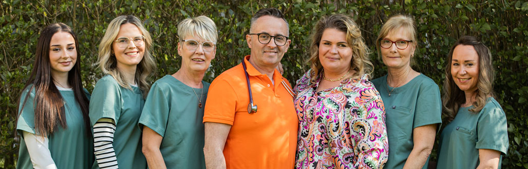 Praxisteam der Praxis im Dorf in Haltern - Hullern